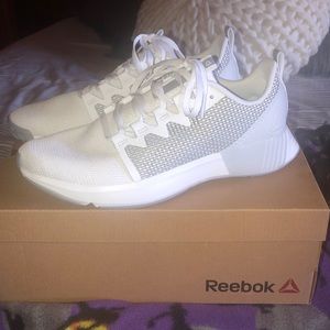 White Reebok Running Shoes